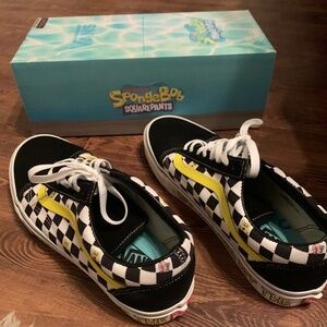 Vans Sponge Bob size 9.5 us men
